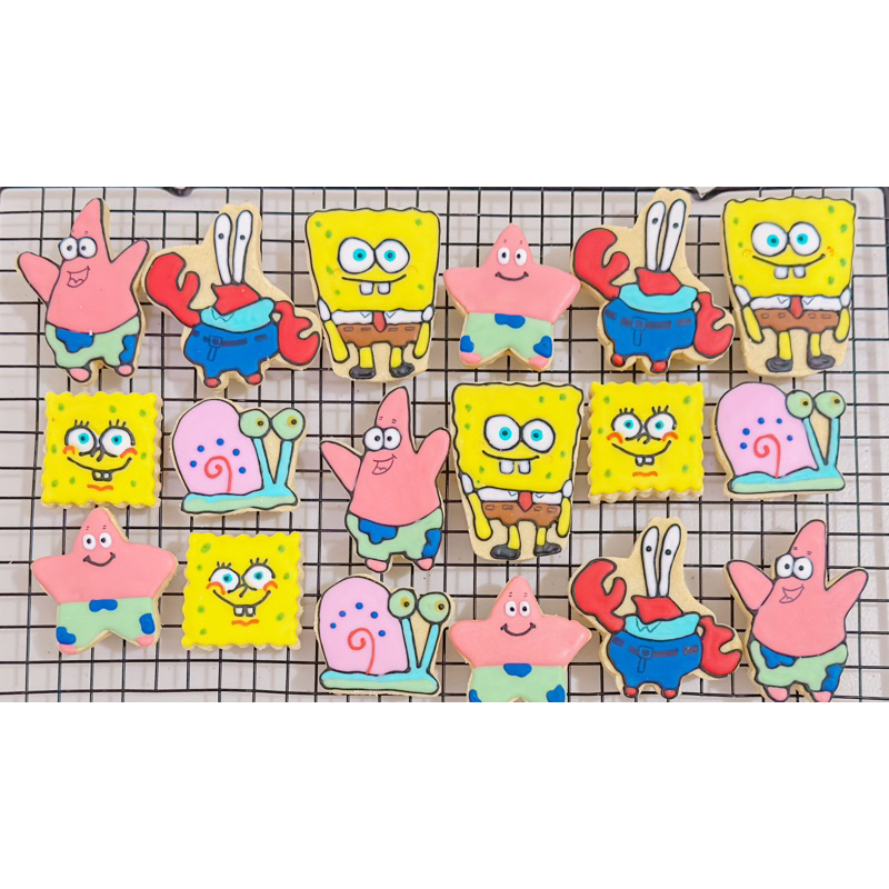 

#cookieshias #icingcookies #cookiesspongebob