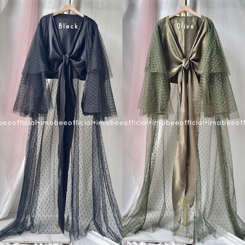 PRINCESSA DRESS // DRESS GAMIS SET PRINCESS TILLE SATIN TEROMPET // GAMIS LUXURY RAYA