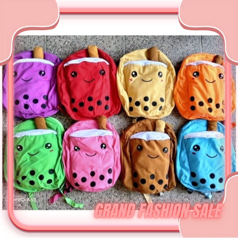 [LOKAL] DOMMO - D1521 Tas Boba Bubble Drink Anak Terlaris !!! / Tas Anak / Tas lucu / Tas murah / Tas Viral