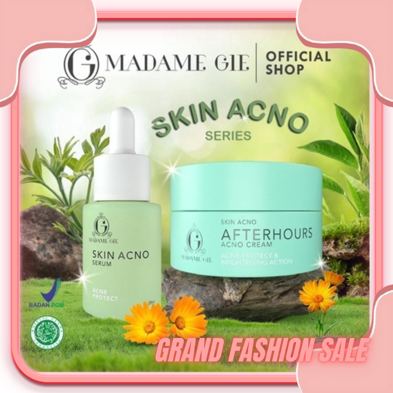 DOMMO - D8170 Madame Gie Skin Acno Series - Skincare Wajah 5% Niacinamide Anti Acne Cream Jerawat