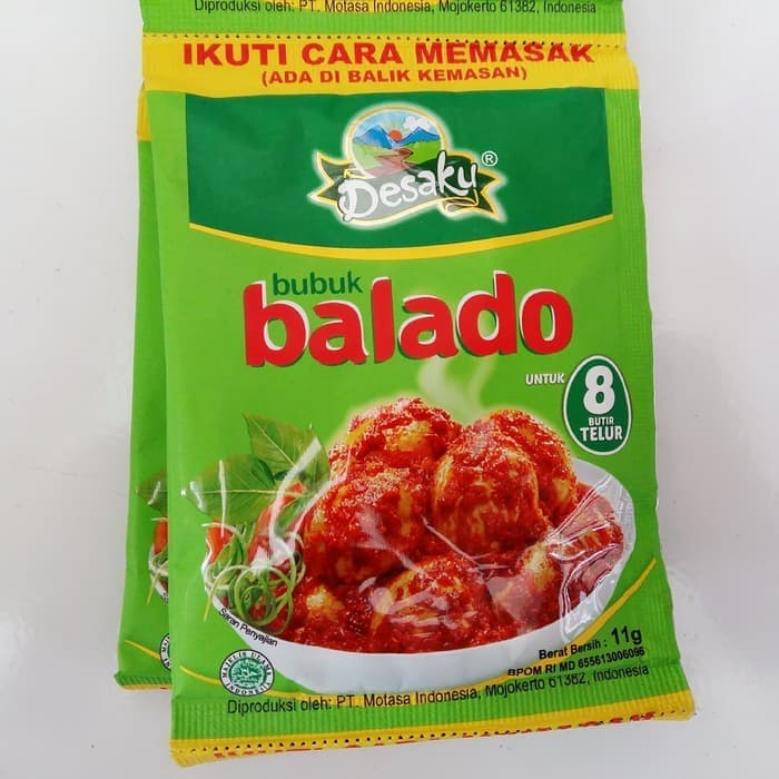 DESAKU BUMBU BALADO 12,5 GRAM DESAKU MARINASI