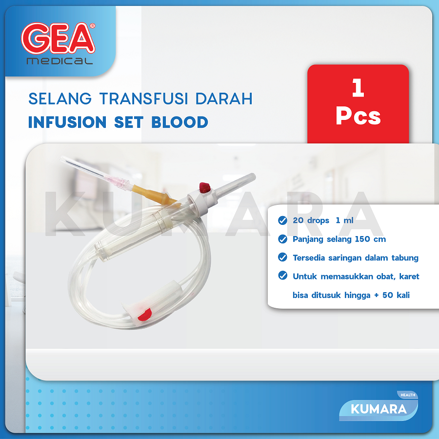 GEA - Blood Set / Blood Tranfusion Set Pcs