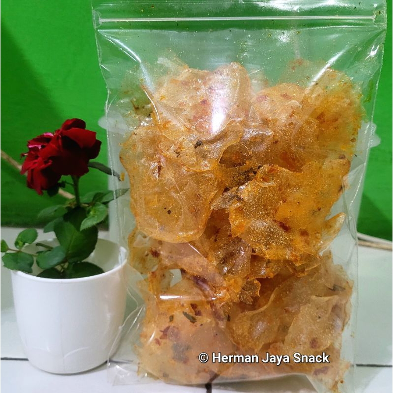 

Keripik kaca pedas daun jeruk