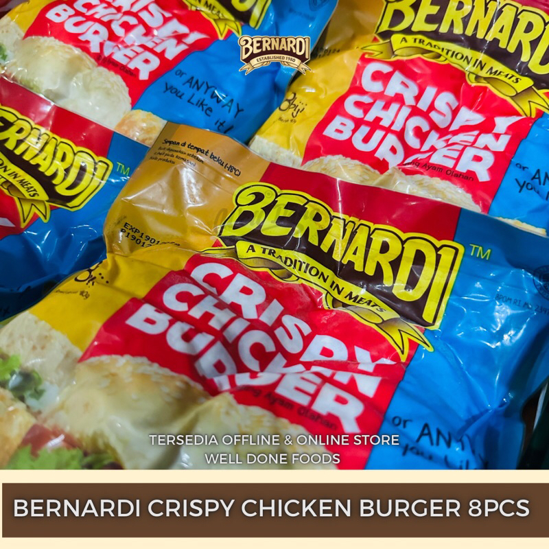 

Bernardi Crispy Chicken Burger 8pcs