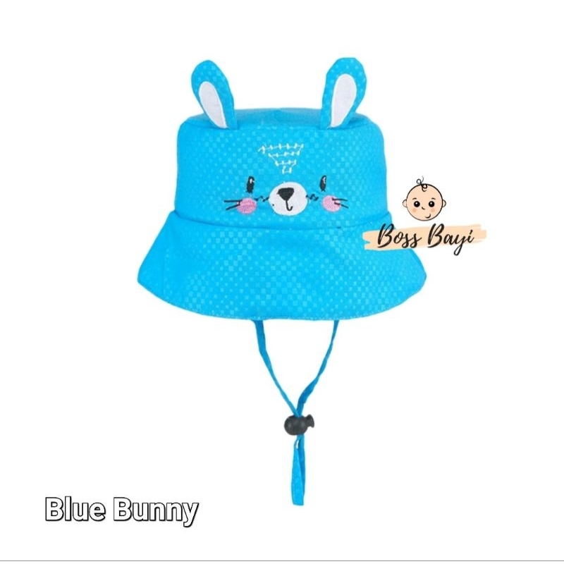 CLENCY Topi Bayi Anak / Bucket Hat Animal Bordir