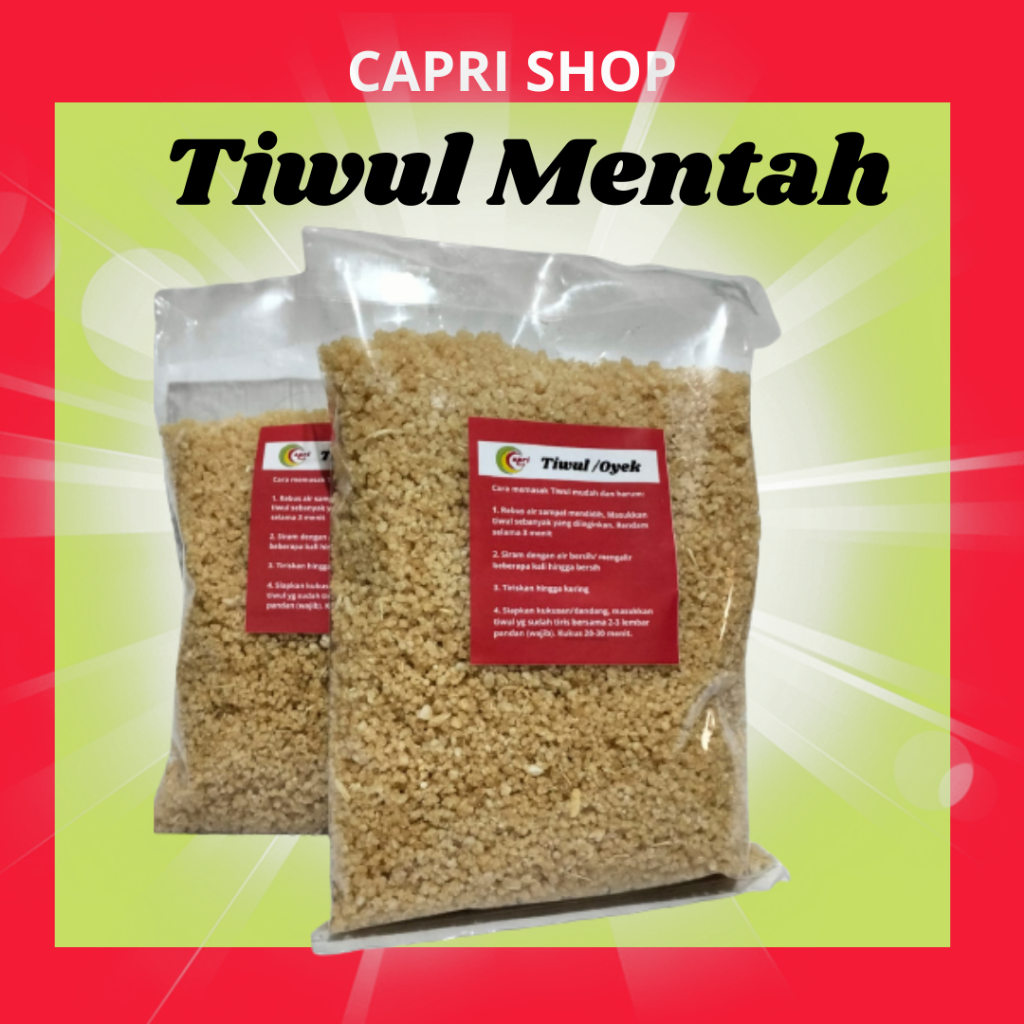 Tiwul / Beras Tiwul 500 gram Harga GROSIR