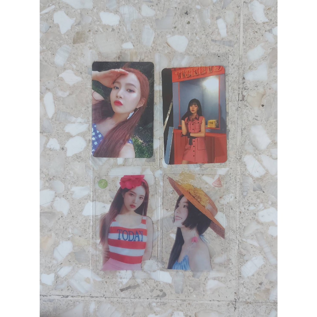 Official Photocard PC Joy, Wendy & Irene - Summer Magic Limited Edition/The Reve Festival