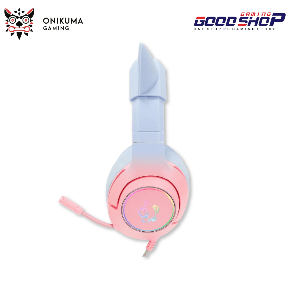 ONIKUMA HEADSET GAMING K9 PINK 7.1 CHANNEL