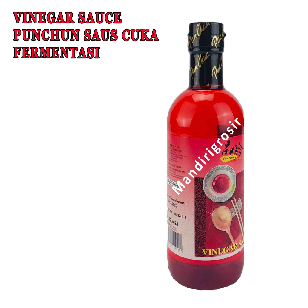 Punchun Saus Cuka Fermentasi* Vinegar Sauce* Cuka Saus* 500ml