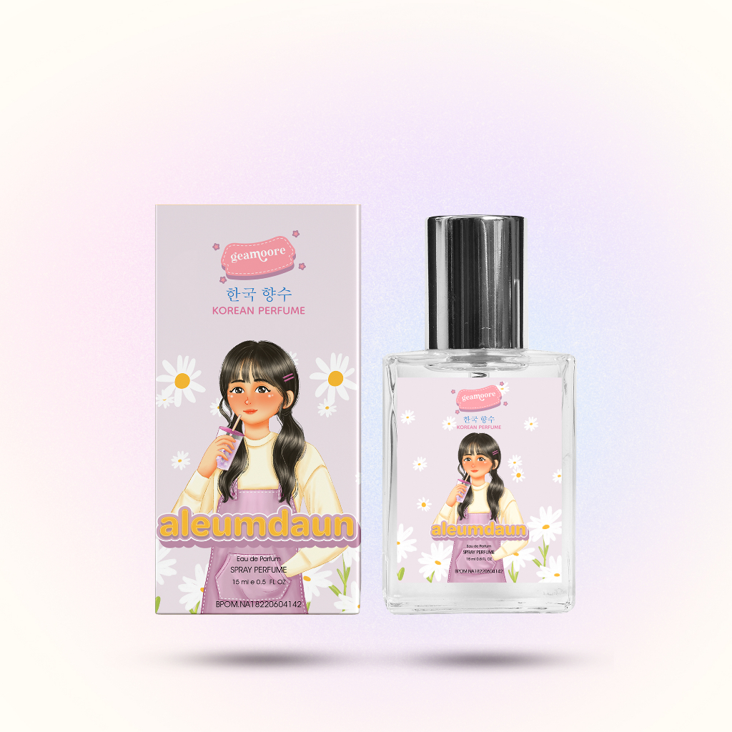 PARFUM GEAMOORE KOREAN SERIES 15ML BPOM / KOREA SERIES GEAMOORE
