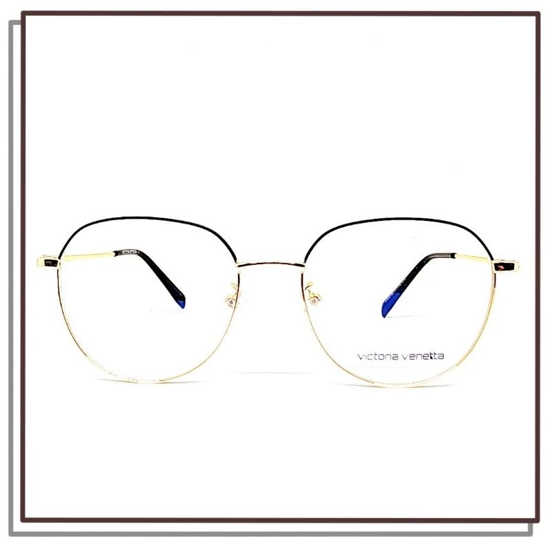 FRAME KACAMATA VICTORIA VENETTA 51012 Model Korea Keren Elegan Lensa Anti Blue Ray Kualitas Bagus Ku