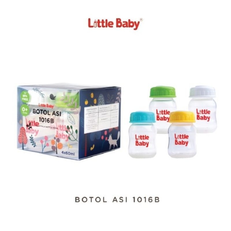 Little Baby Breastmilk Bottle Asi Bayi 60ml Isi 4