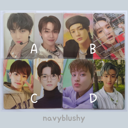 [READY] WTS PC NCT MARK NOT NOOT MD TC LAUNDRY MARK KIHNO JAEMIN KIHNO JEWEL JENO LENTI JENO TC A PL