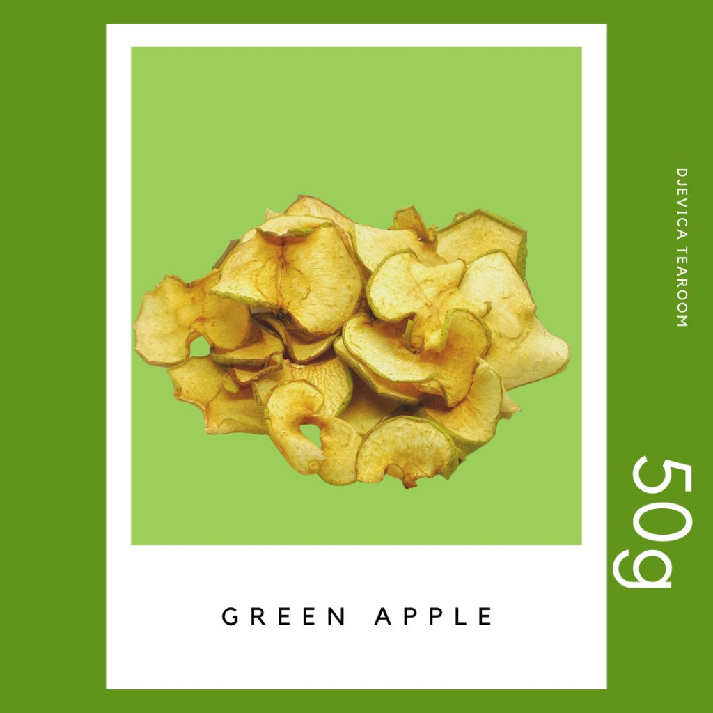 

Dried Green Apple Slice / Apel Hijau Iris Kering - 50 gram