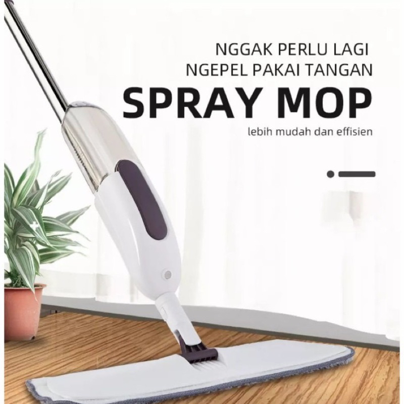 Spray Mop alat pel praktis Otomatis- Water spray mop//TERMURAH