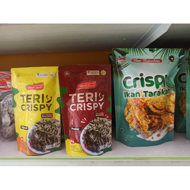 

Teri Crispy oleh oleh khas kalimatan timur