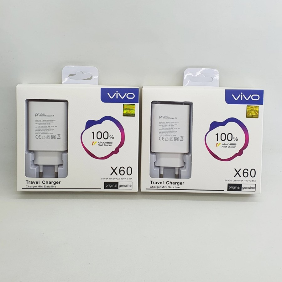 Charger Vivo X60 Tipe C ( 33w ) Super Flash Charging Original 100 %