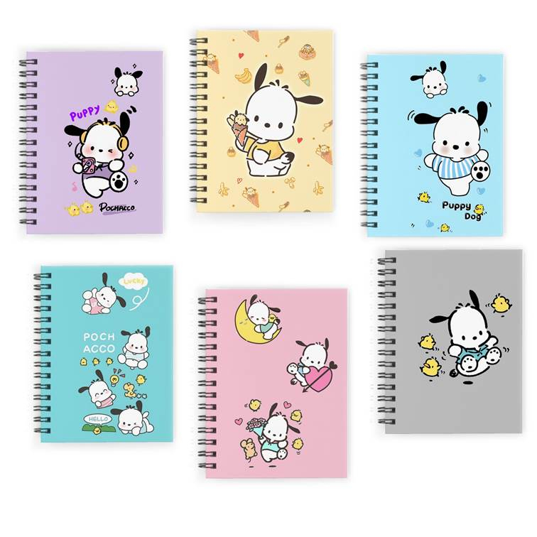 

Notebook Spiral A6 Pochacco SA6012 | Buku tulis Catatan Resep Diary
