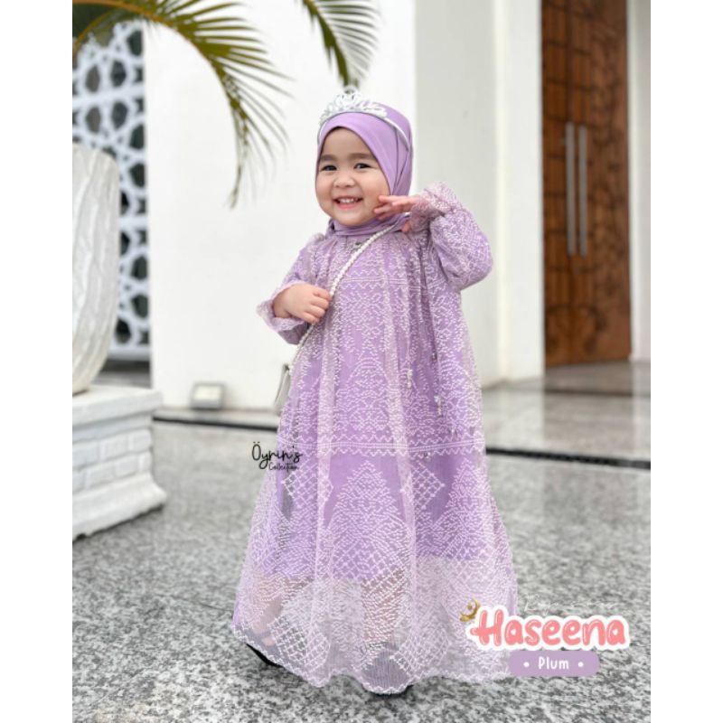 Gamis Anak HASEENA ori Oyrins kids