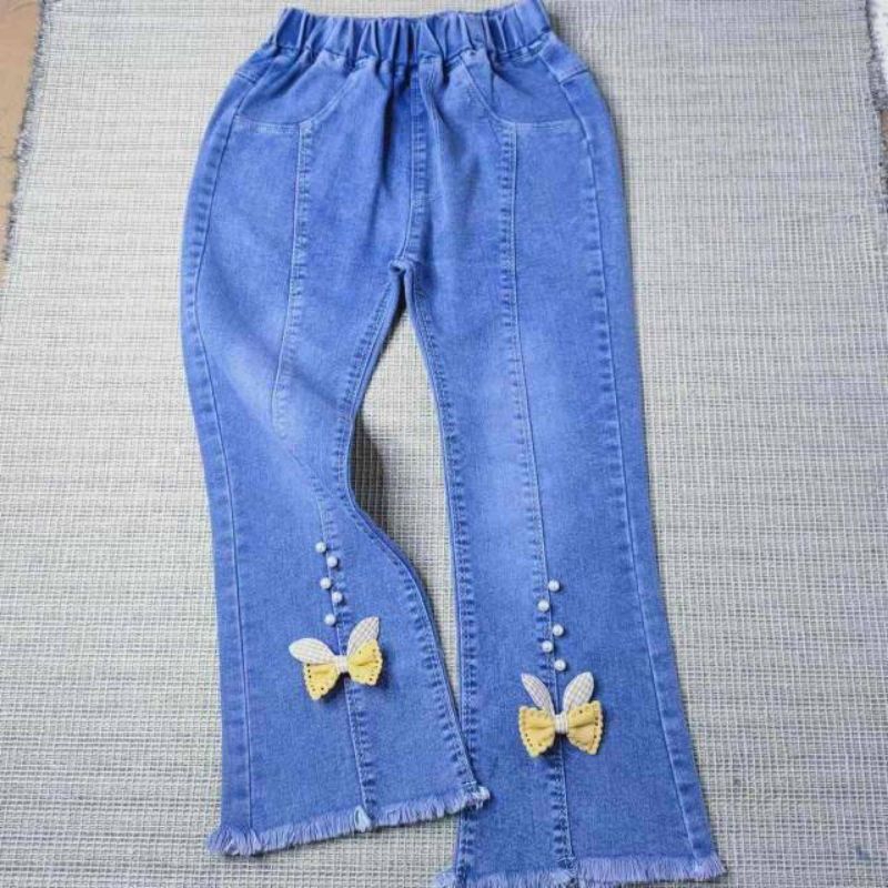 [4-10TH] CELANA JEANS IMPORT ANAK PEREMPUAN MODEL RAWIS CUTBRAY 4 5 6 7 8 9 10 11 TAHUN / LEVIS IMPORT PREMIUM ANAK PEREMPUAN