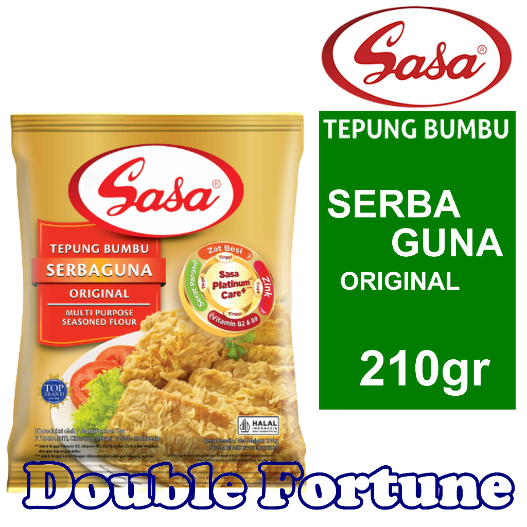 

SASA SERBAGUNA ORIGINAL 210 gr TEPUNG BUMBU MASAK INSTAN