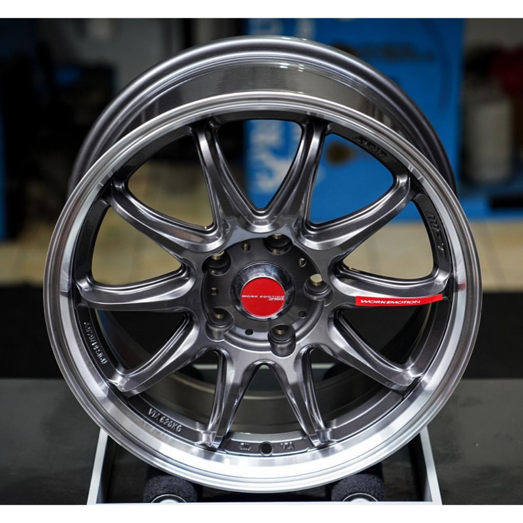 velg mobil Work ZR10 R16 PCD 5x114 Lebar 7 velg racing ring 16 ertiga,innova,civic
