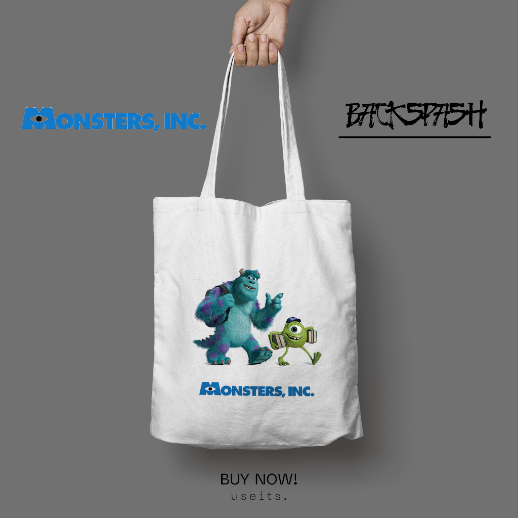 Totebag Tas Monster Inc Pria Wanita - MONSTER INC