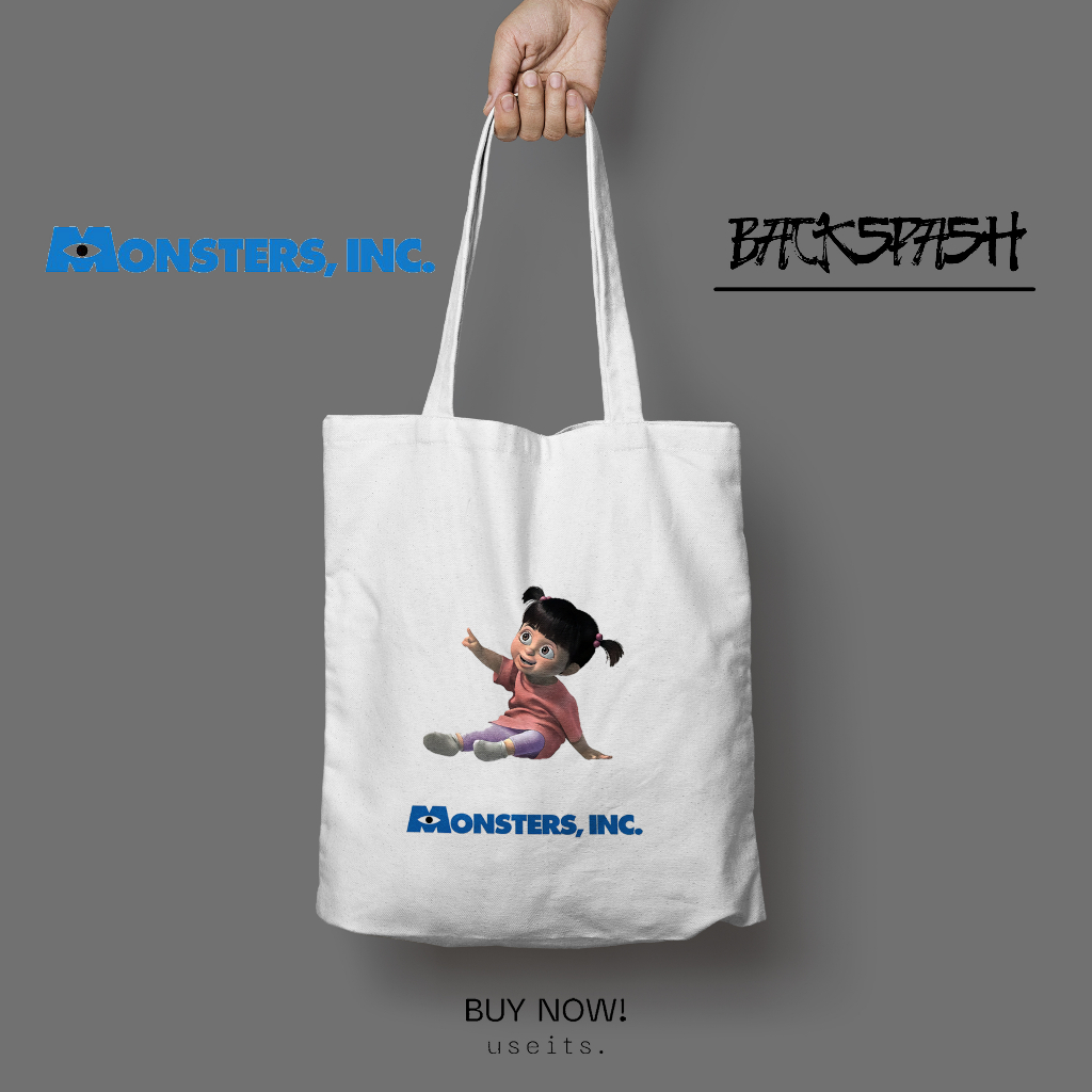 Totebag Tas Monster Inc Pria Wanita - MONSTER INC