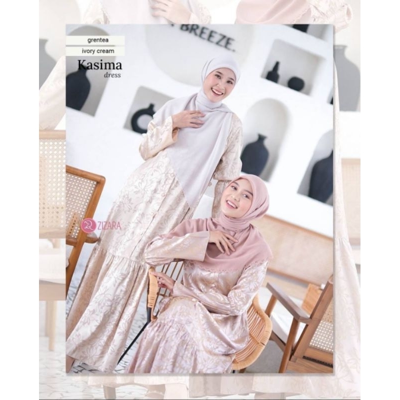 KASIMA DRESS BY ZIZARA | Gamis Lebaran | | Gamis Pesta |