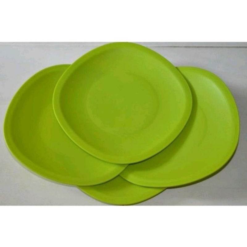 PIRING MAKAN TUPPERWARE ORI PLATE HIJAU