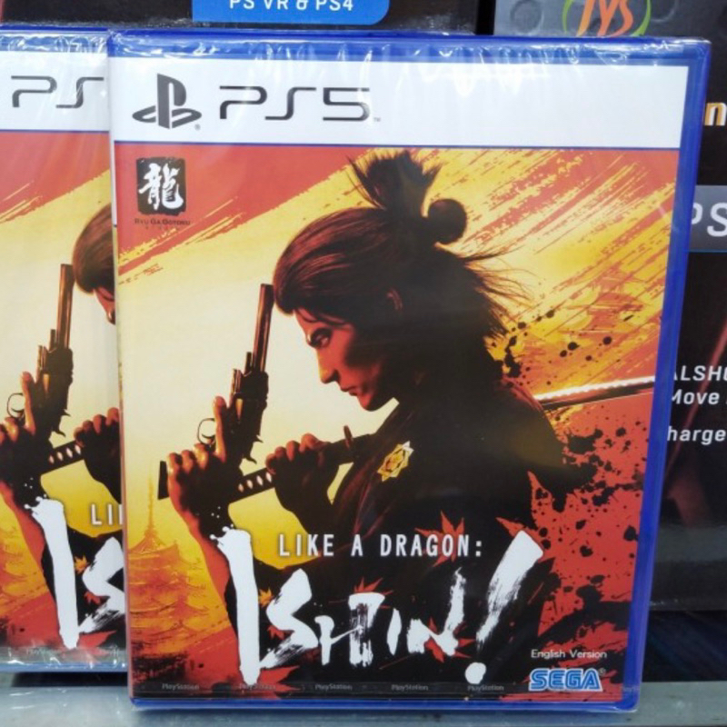 Kaset Yakuza Ishin Like a Dragon PS5 Original Sony Playstation Ps 5 games game ori yakuza7 remake re
