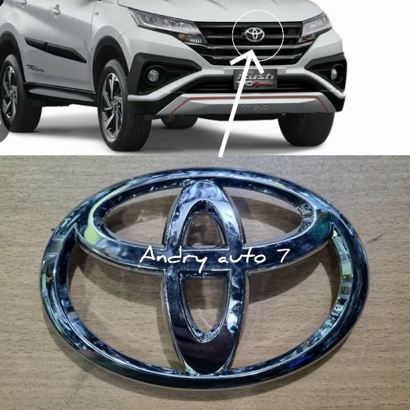 Logo grill Toyota rush 2018 2019 2020 2021 2022