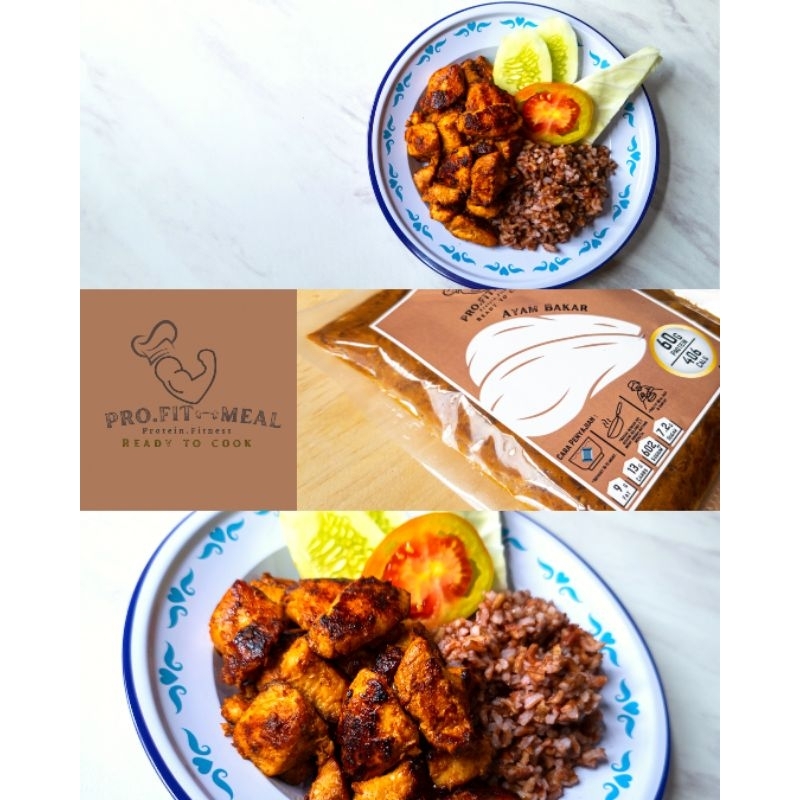 

ProfitMeal Dada Ayam Marinasi Varian Ayam Bakar - Dada Ayam Diet - Ayam Diet - Makanan Diet - Dada Ayam Fillet - Dada Ayam - Protein Dada Ayam - Protein Murah