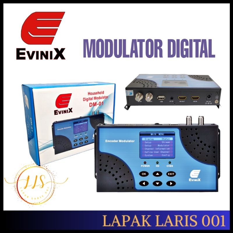 Modulator Digital EviniX Encoder HDMI to DVBT