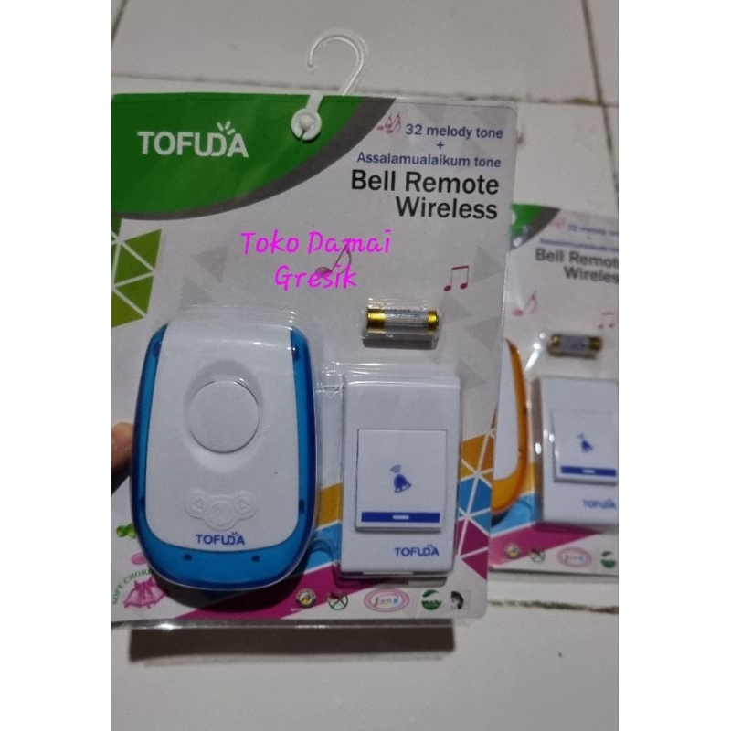 Tofuda Bell Rumah remote wireless bel tanpa kabel murah. AC (listrik)