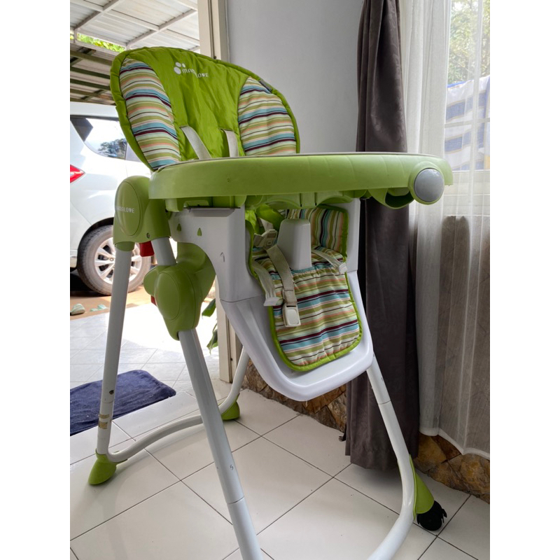kursi makan bayi second bekas high chair mamalove murah