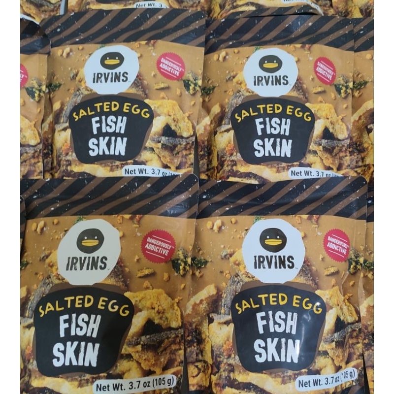 

BUNDLE IRVINS SALTED EGG FISH SKIN (105G) (4PCS)