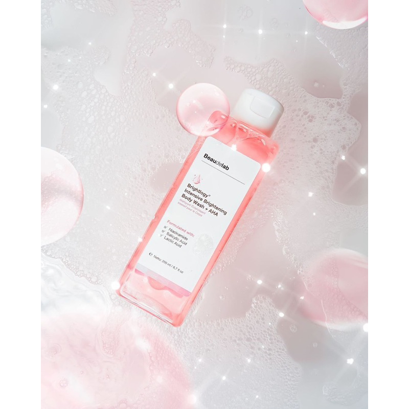 Newlab+ Beaudelab Newlab BODY WASH brightlogy intensive brightening bodywash sabun mandi kulit BEAUDELAB