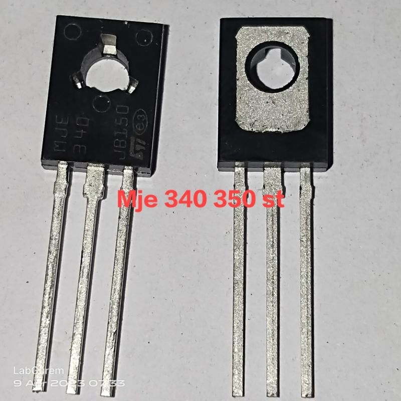 TRANSISTOR MJE KSE  JE 340 ATAU 350 ORIGINAL BIJIAN DAN SET