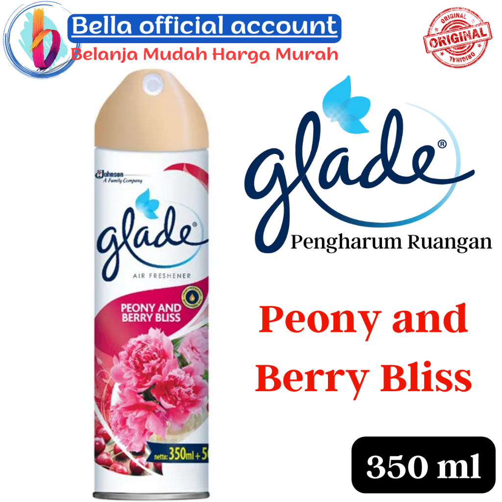 Glade Aerosol Peony & Berry Bliss Pengharum Ruangan 350 ml