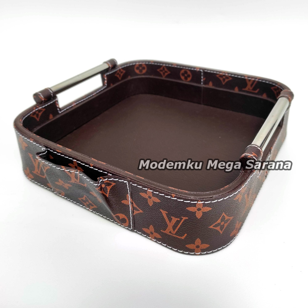 Nampan Tatakan Aqua Gelas Tempat Aqua - 9 Lubang Oval