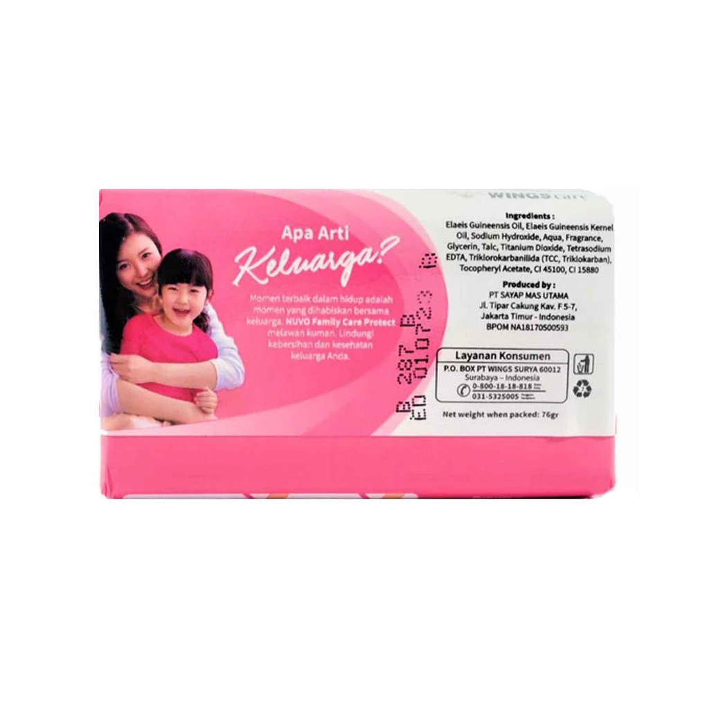 Nuvo Family Care Protect  / Sabun Mandi Nuvo Batang / 76g