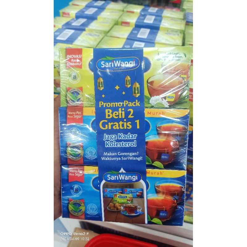 Teh Sariwangi Beli 2 gratis 1