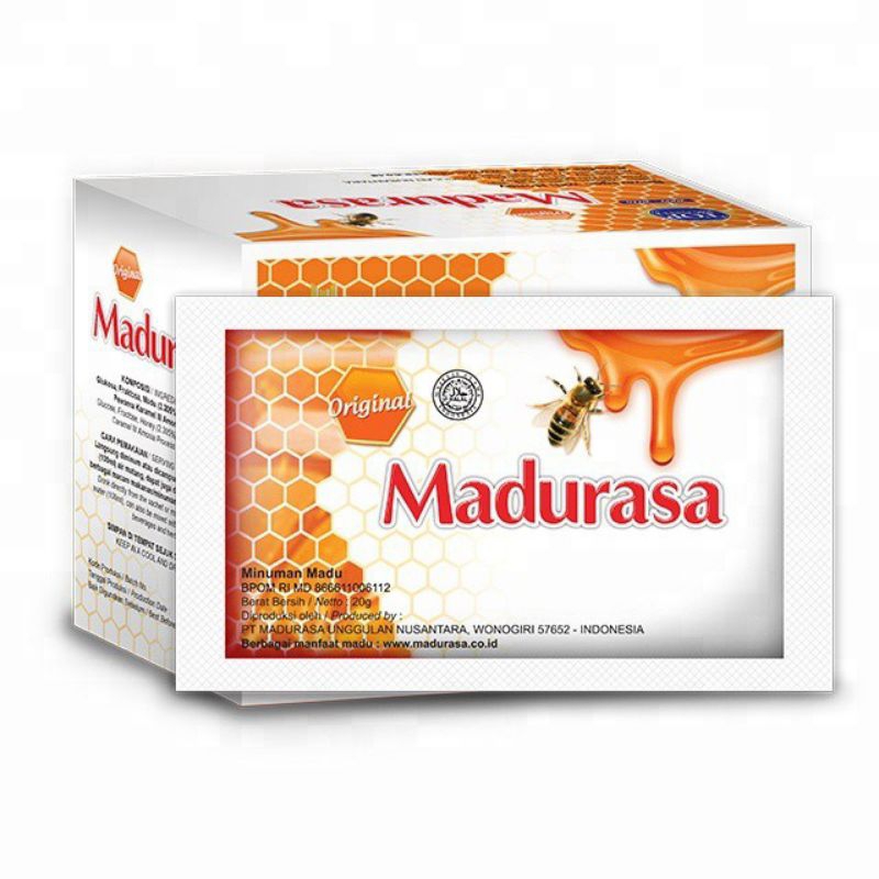 1 Sachet Madurasa Original / 1 bungkus Madu rasa sekali minum