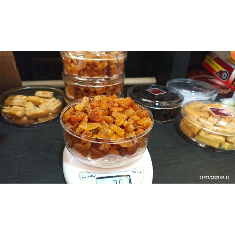

kismis raisin manis kemasan toples