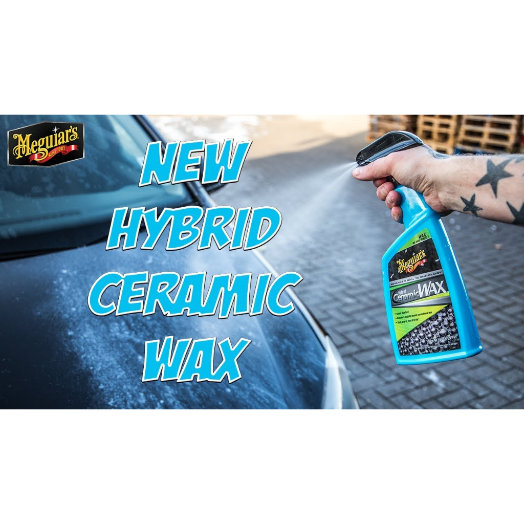 Meguiars Hybrid Ceramic Wax 100 ml Spray Wax SiO2 Efek Daun Talas Hydrophobic MURAH