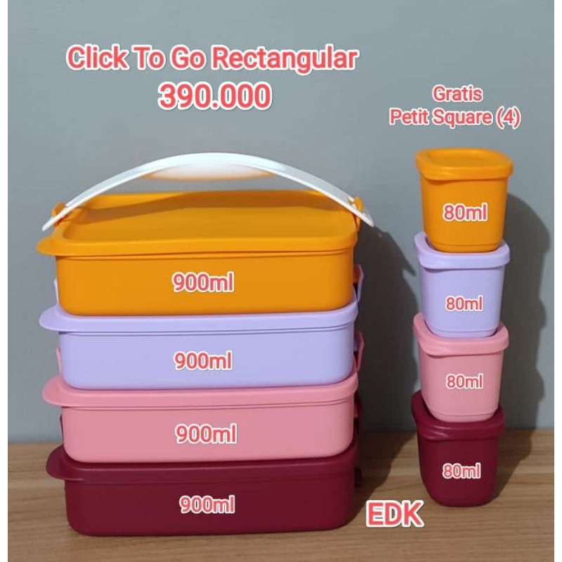 Rantang CLICK TO GO RECTANGULAR