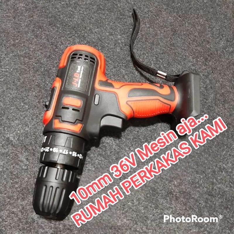 MESIN AJA JLD Cordless 36 Volt 36V 10MM atau 13MM  bor Cordless bor tanpa kabel