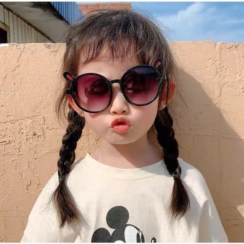 KACAMATA ANAK IMPORT MODEL KELINCI TREND FASHION/KACAMATA ANAK LUCU