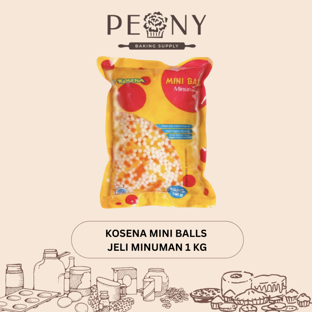 KOSENA MINI BALLS JELLY TOPPING MINUMAN